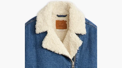 Damen Levi's Sherpa Fliegerjacke