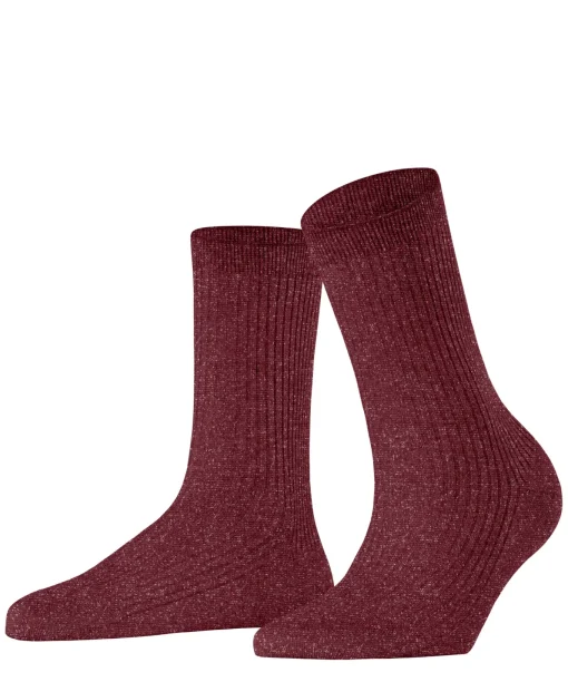 Damen Falke Shiny Rib Damen Socken