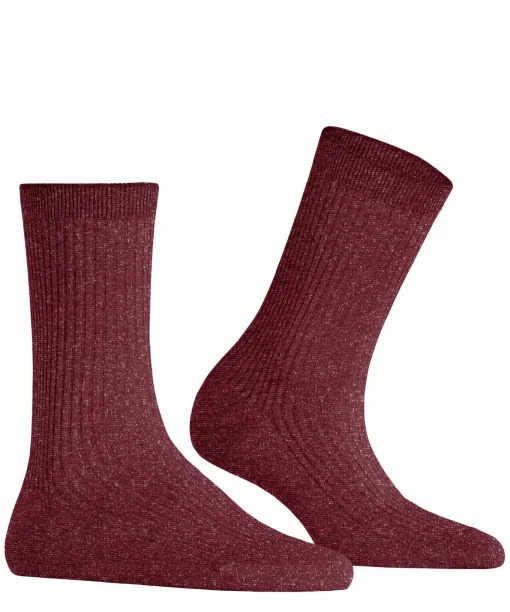 Damen Falke Shiny Rib Damen Socken