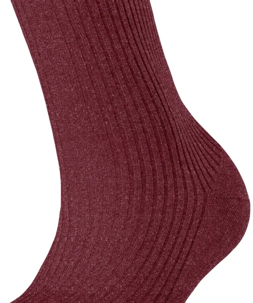 Damen Falke Shiny Rib Damen Socken