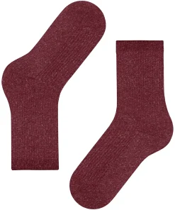Damen Falke Shiny Rib Damen Socken