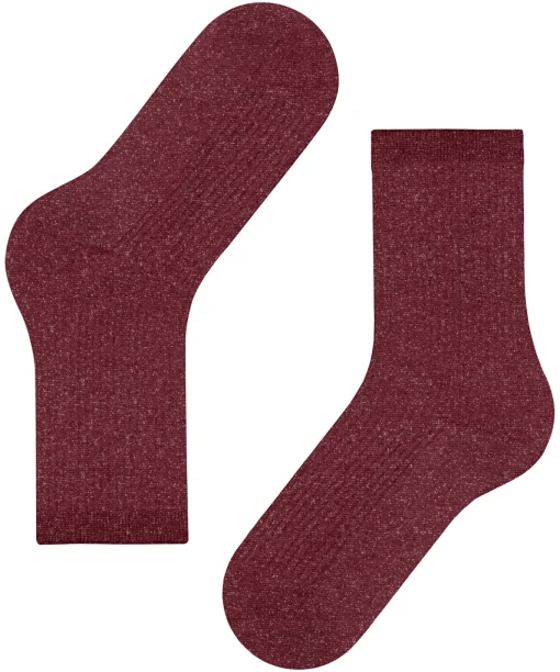 Damen Falke Shiny Rib Damen Socken