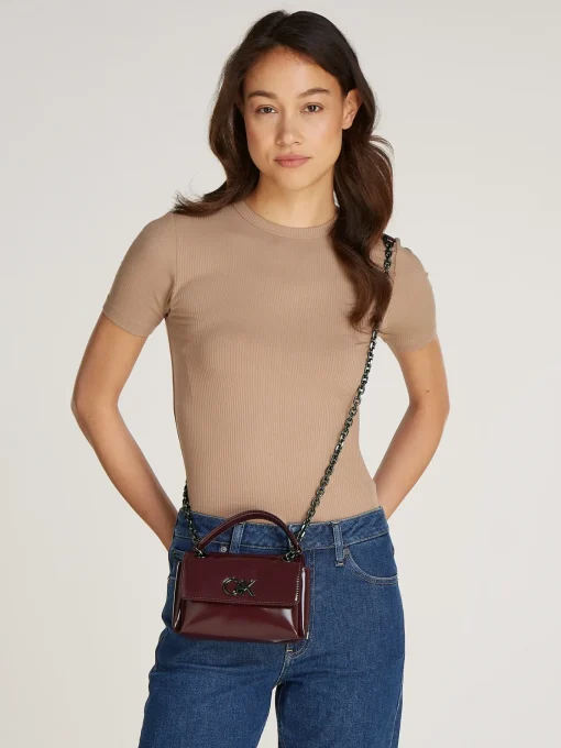 Damen Calvin Klein Shiny Schultertasche