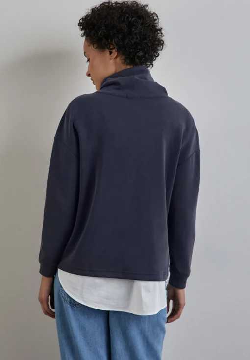 Damen Street One Shirt im Silk Look