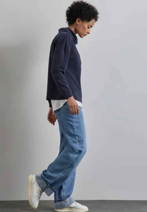 Damen Street One Shirt im Silk Look