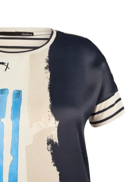 Damen Lecomte Shirt mit abstraktem Print