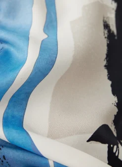 Damen Lecomte Shirt mit abstraktem Print