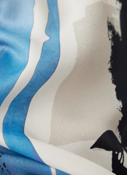 Damen Lecomte Shirt mit abstraktem Print
