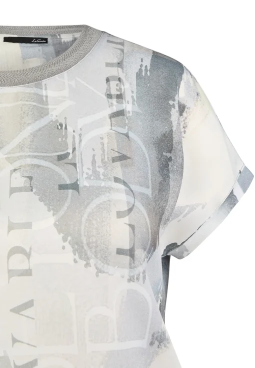 Damen Lecomte Shirt mit abstraktem Print