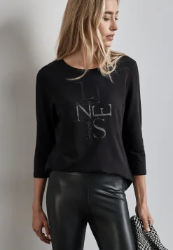 Damen Street One Shirt mit Artwork