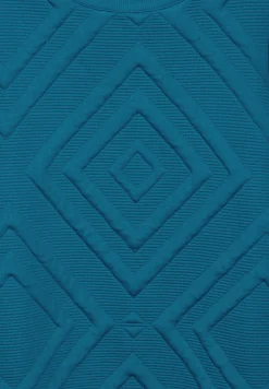 Damen Cecil Shirt mit 3D Strukturmuster