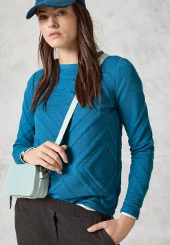 Damen Cecil Shirt mit 3D Strukturmuster