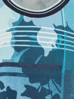 Damen Olsen Shirt mit grafischen, stilisiertem Print