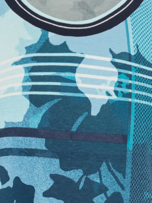Damen Olsen Shirt mit grafischen, stilisiertem Print