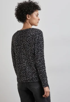 Damen Street One Shirt mit Leo-Muster