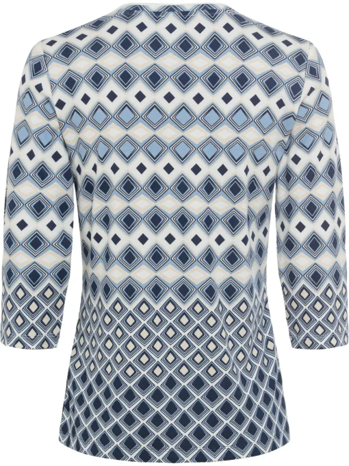 Damen Olsen Shirt mit Ornament-Muster