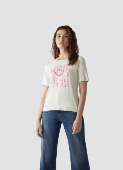 Damen Lecomte Shirt mit Print und modernem Design