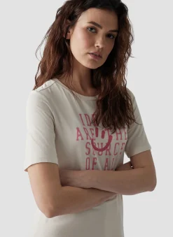 Damen Lecomte Shirt mit Print und modernem Design