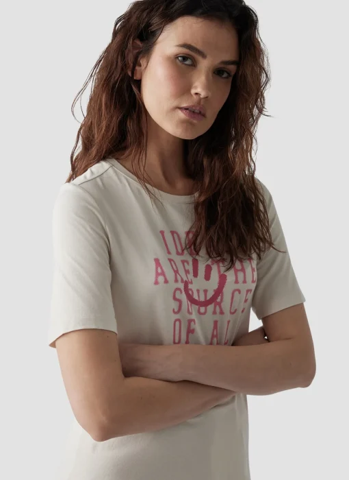 Damen Lecomte Shirt mit Print und modernem Design