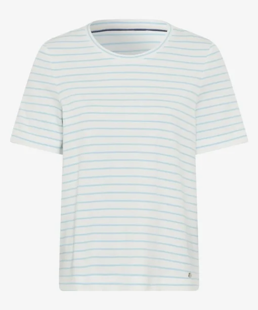 Damen Brax Shirt mit Ringelstreifen
