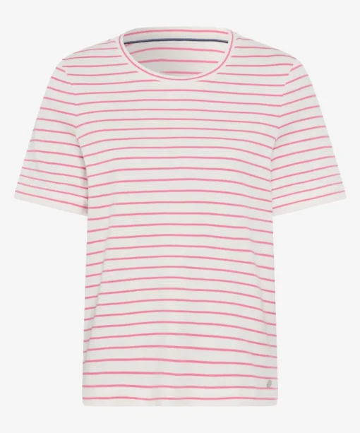 Damen Brax Shirt mit Ringelstreifen