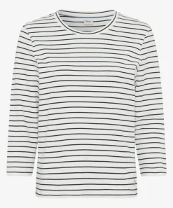 Damen Brax Shirt mit Ringelstreifen
