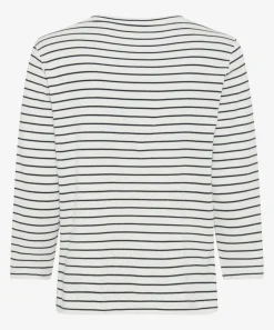 Damen Brax Shirt mit Ringelstreifen