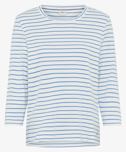 Damen Brax Shirt mit Ringelstreifen