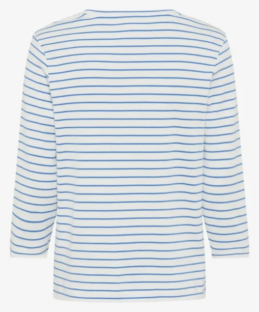 Damen Brax Shirt mit Ringelstreifen
