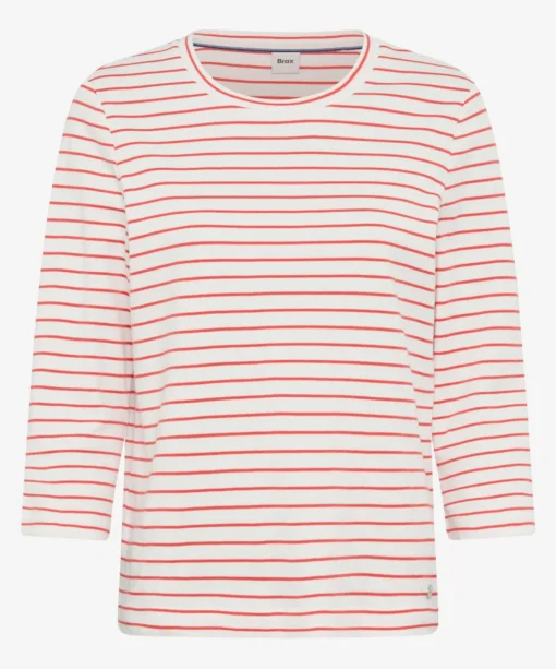 Damen Brax Shirt mit Ringelstreifen