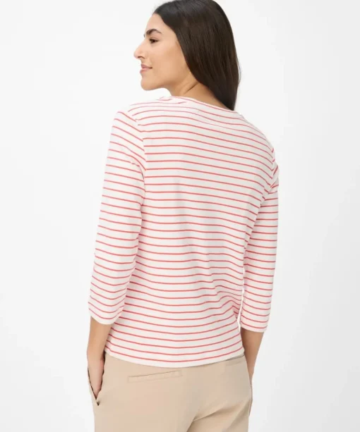 Damen Brax Shirt mit Ringelstreifen