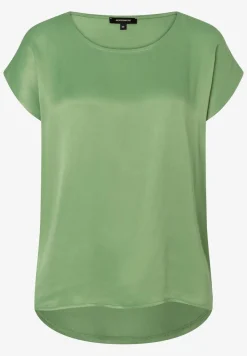 Damen More & More Shirt mit Satinfront