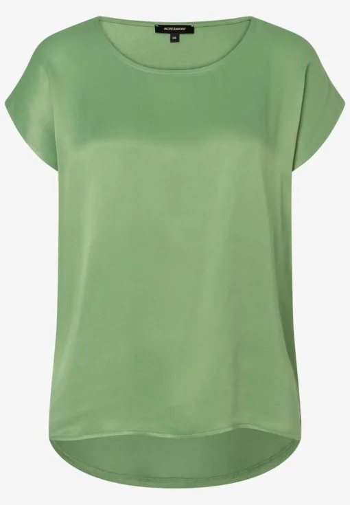 Damen More & More Shirt mit Satinfront