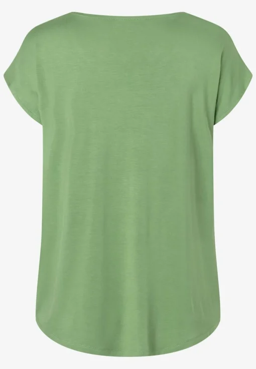 Damen More & More Shirt mit Satinfront