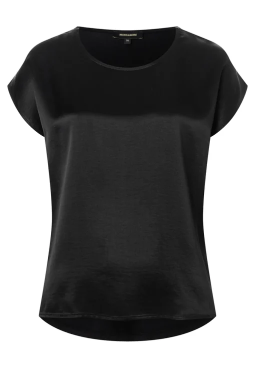 Damen More & More Shirt mit Satinfront