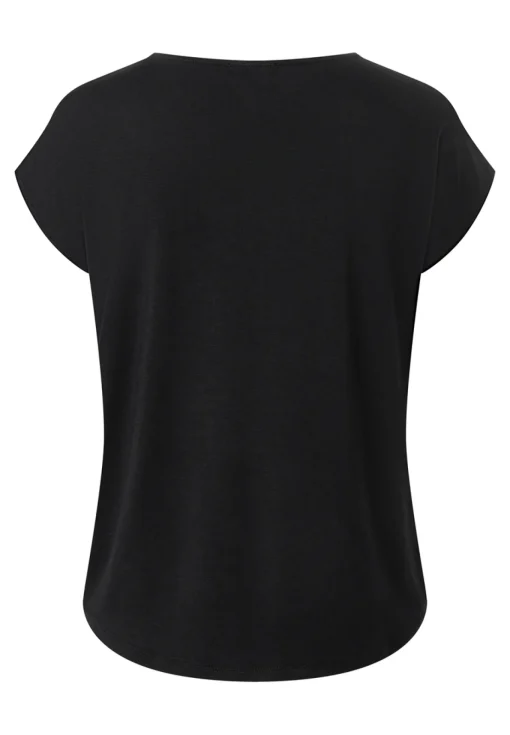 Damen More & More Shirt mit Satinfront