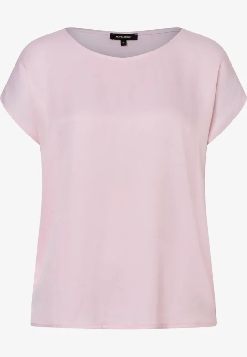 Damen More & More Shirt mit Satinfront