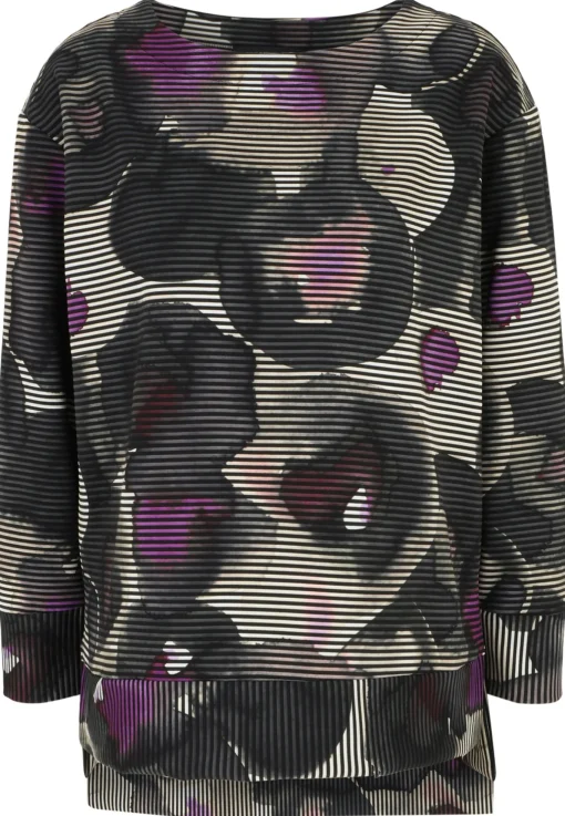 Damen Doris Streich Shirt-Pulli mit Grafik-Print