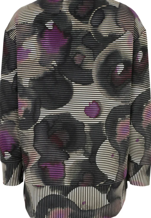 Damen Doris Streich Shirt-Pulli mit Grafik-Print