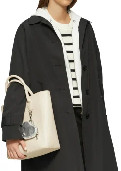 Damen s.Oliver Shopper aus Lederimitat mit Flaschenhalter und Logo