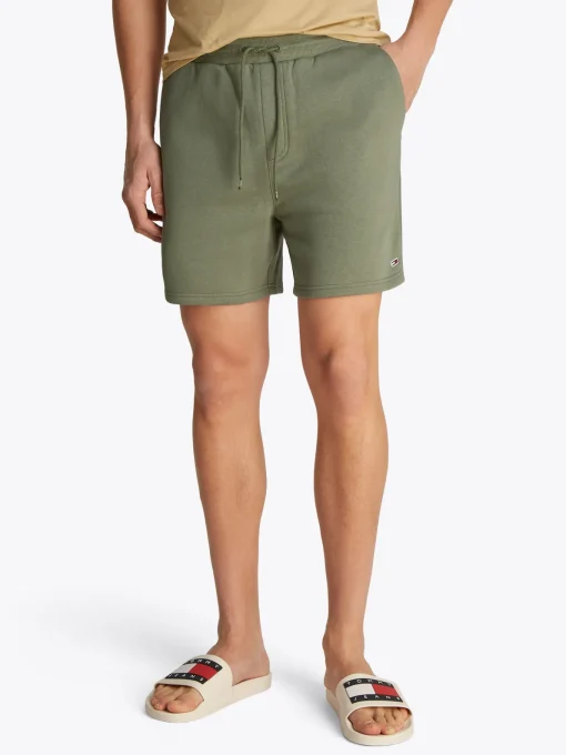 Herren Tommy Jeans Shorts mit Flag Patch