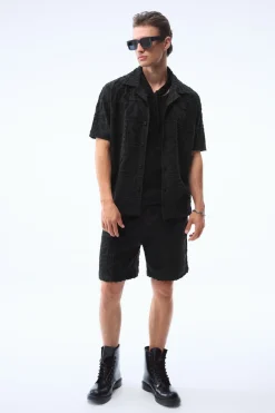 Herren JOOP! Jeans Shorts mit Frottee Muster