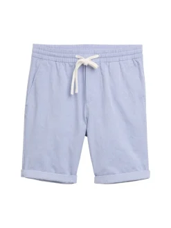 Herren Tom Tailor Denim Shorts mit Gummibund aus Baumwolle