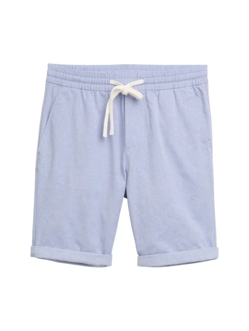 Herren Tom Tailor Denim Shorts mit Gummibund aus Baumwolle