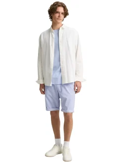Herren Tom Tailor Denim Shorts mit Gummibund aus Baumwolle