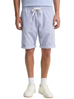 Herren Tom Tailor Denim Shorts mit Gummibund aus Baumwolle