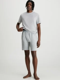 Herren Calvin Klein Shorts-Pyjama-Set Cotton Stretch