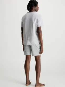 Herren Calvin Klein Shorts-Pyjama-Set Cotton Stretch
