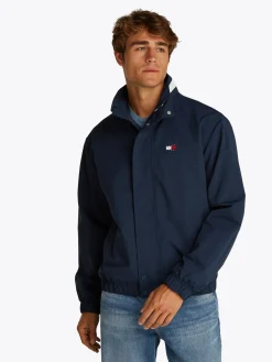 Herren Tommy Jeans Signature Jacke mit Color Block Kragen