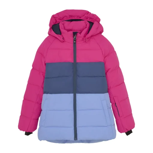Kinder Color Kids Ski Jacket - Colorblock - Quilt
